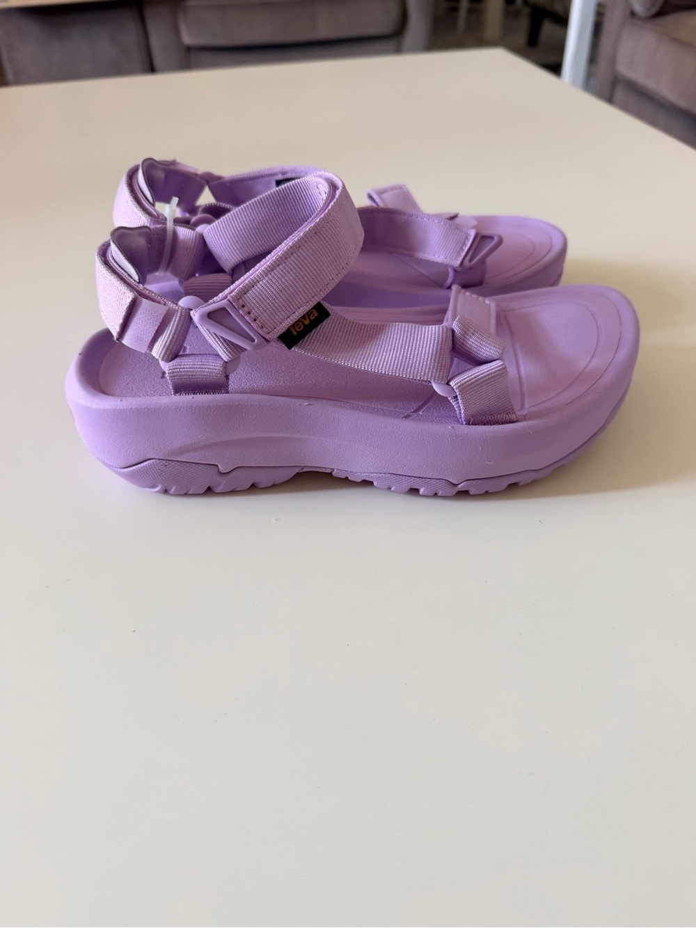 Teva Platform Sport Sandals in Lilac